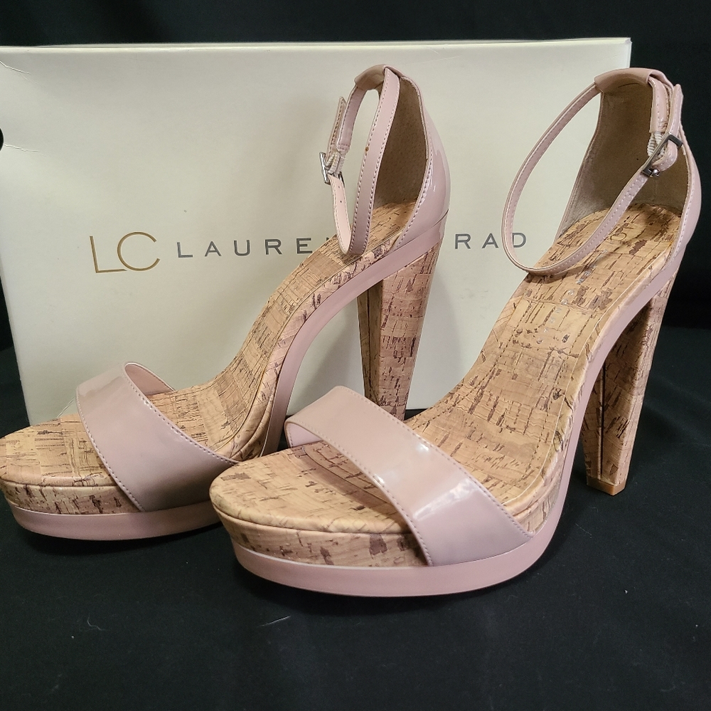 LC Strappy Heels (Victoria Blush)